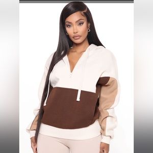 Color Block Hoodie! Never been worn!!